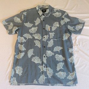 Mens Rip Curl button up dress shirt